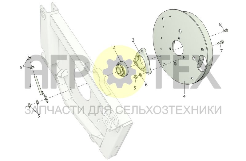 Дорожка (РСМ-100.72.02.080МА) (№3 на схеме)